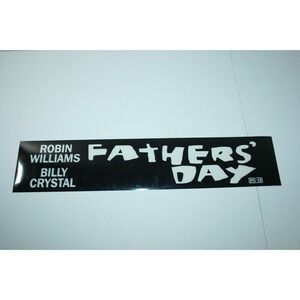Fathers' Day Movie Theater Mylar Marquee Light Box Sign 5x25 Clear